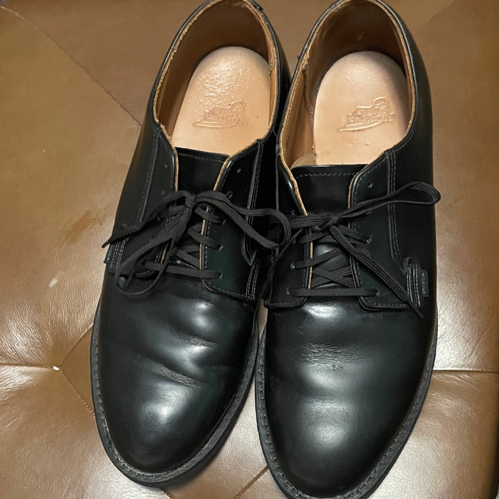 Red Wing postman 101 Shoes Black Leather Oxfords